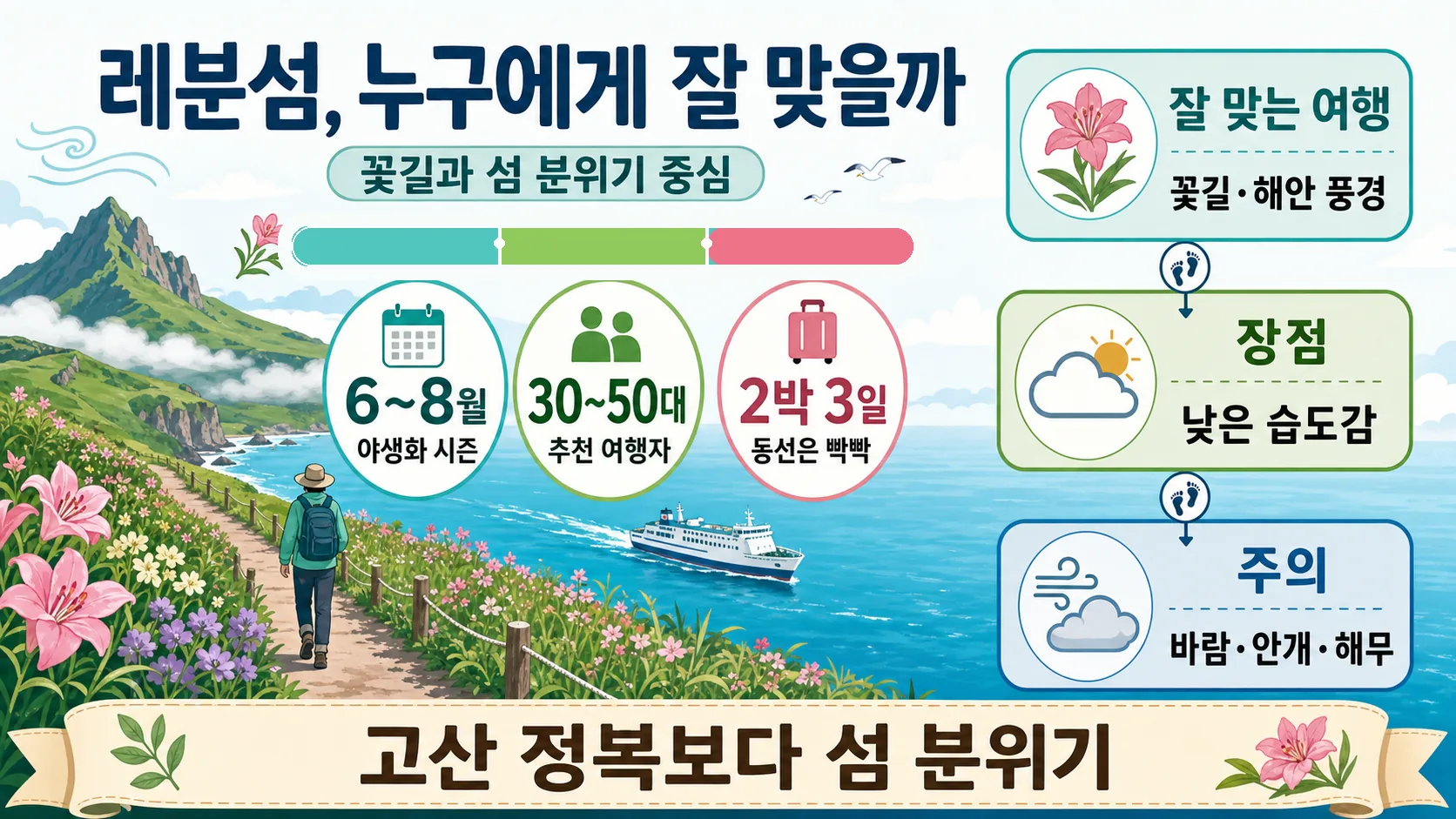 레분섬 적합도