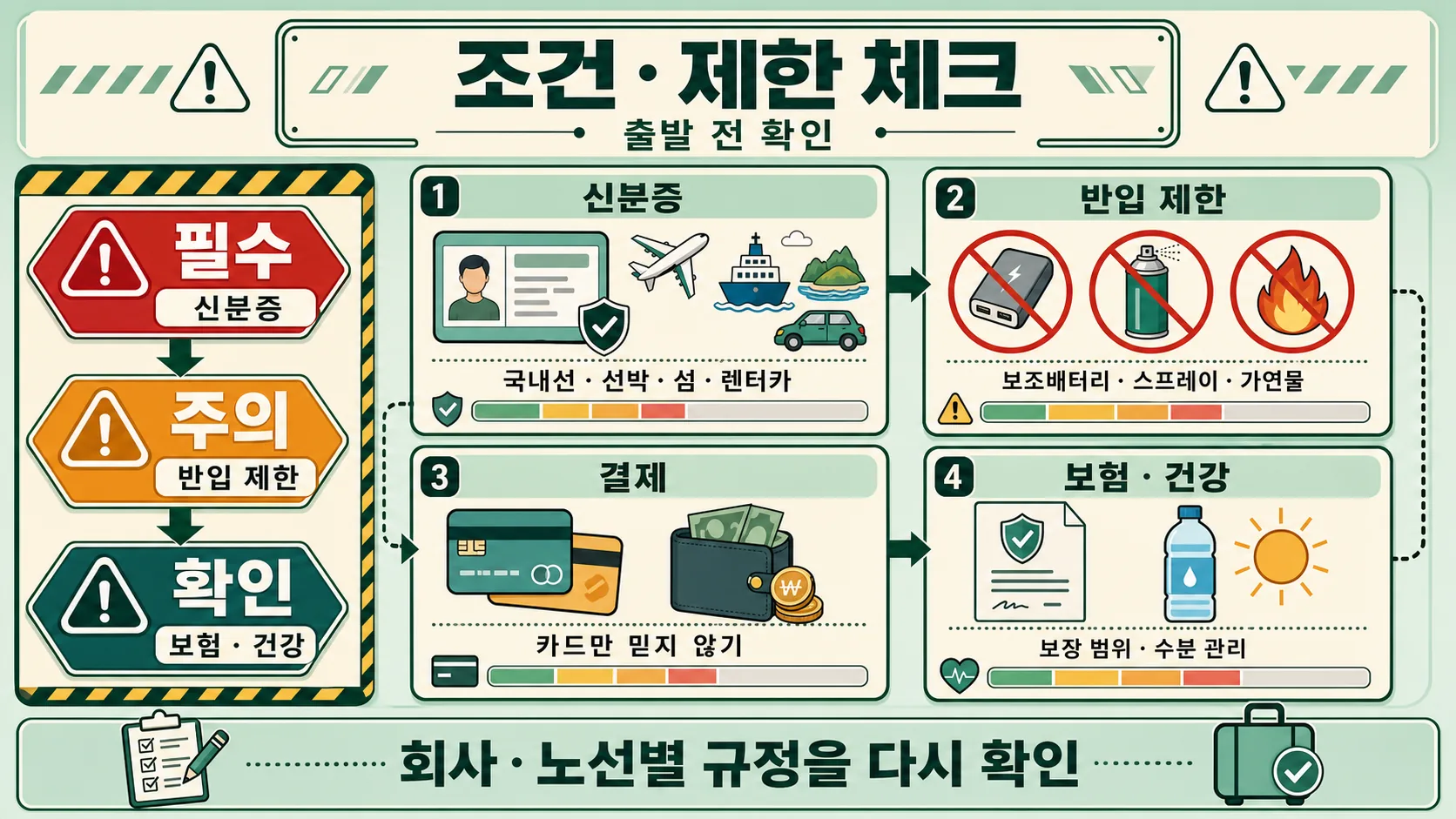 조건·제한 체크