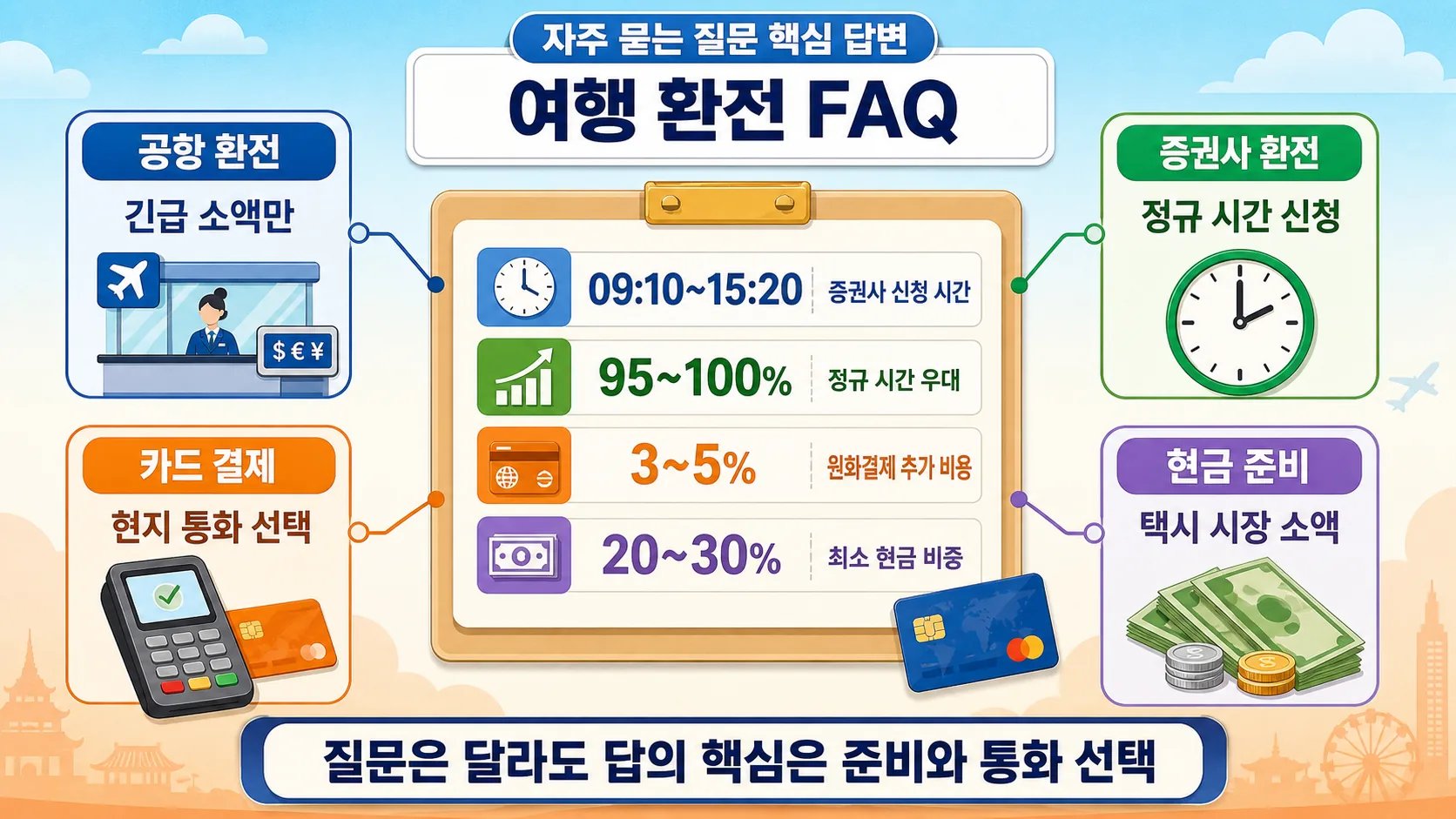 환전 FAQ 핵심 답변