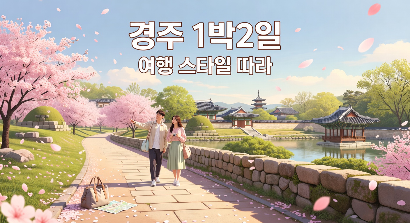 4월 1박 2일 국내 여행지 — 경주가 잘 맞는 사람과 아닌 사람