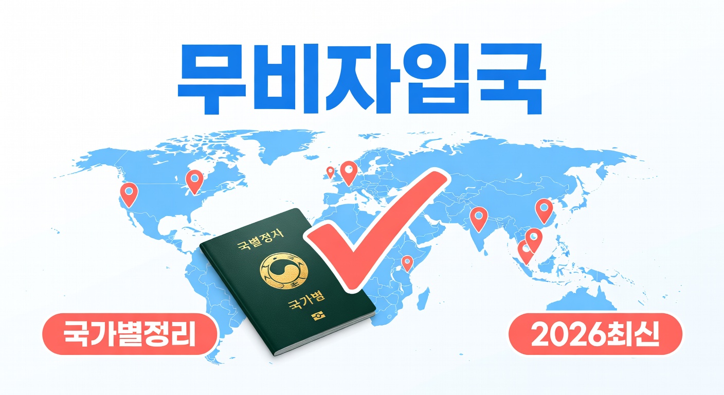 해외여행 무비자 입국 규정 총정리 | 국가별 최신 현황