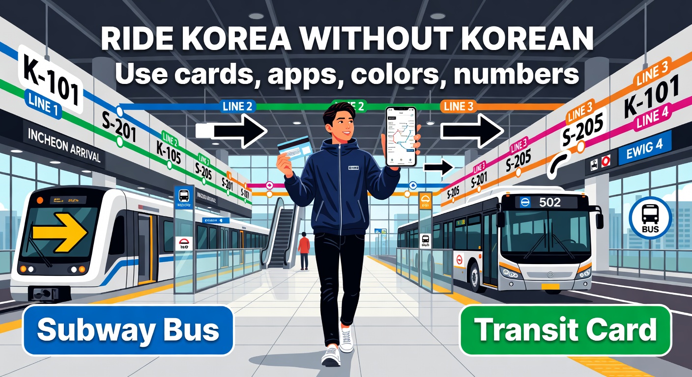 Korean Public Transportation Guide — How to Ride Without Speaking Korean