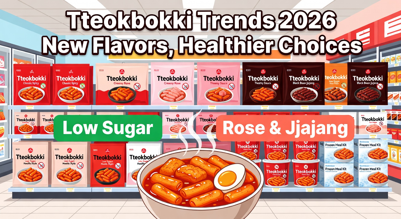 Korean Tteokbokki Trends 2026: New Flavors and Healthy Options Explained