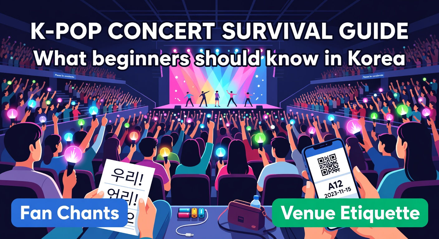 K-pop Concert Fan Culture Guide — What Beginners Need to Know