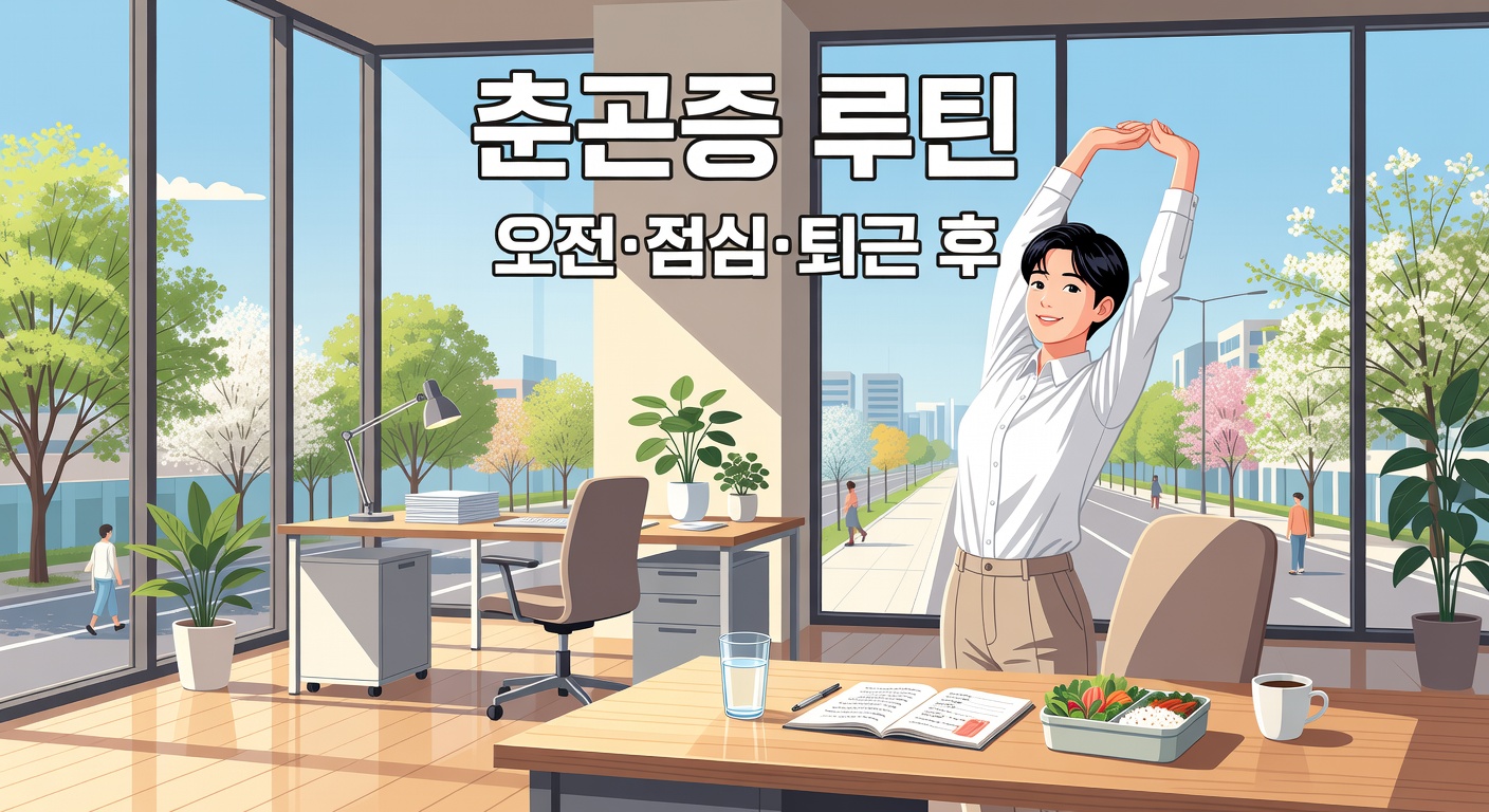 직장인 춘곤증 이기는 하루 루틴 — 오전·점심·퇴근 후 실전 가이드
