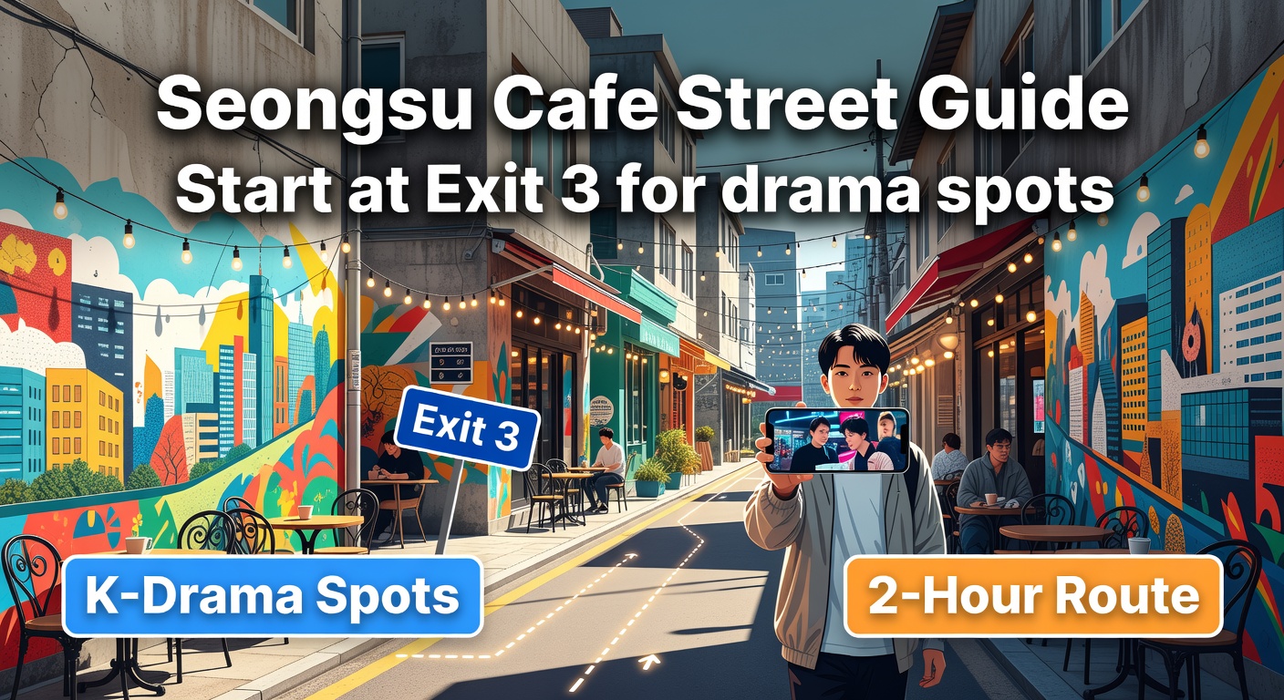 Seongsu-dong Cafe Street Guide — K-Drama Spots You Can Actually Visit
