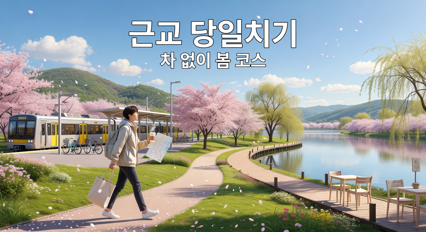 서울 근교 당일치기 여행지 — 차 없이 다녀오는 봄 코스 총정리
