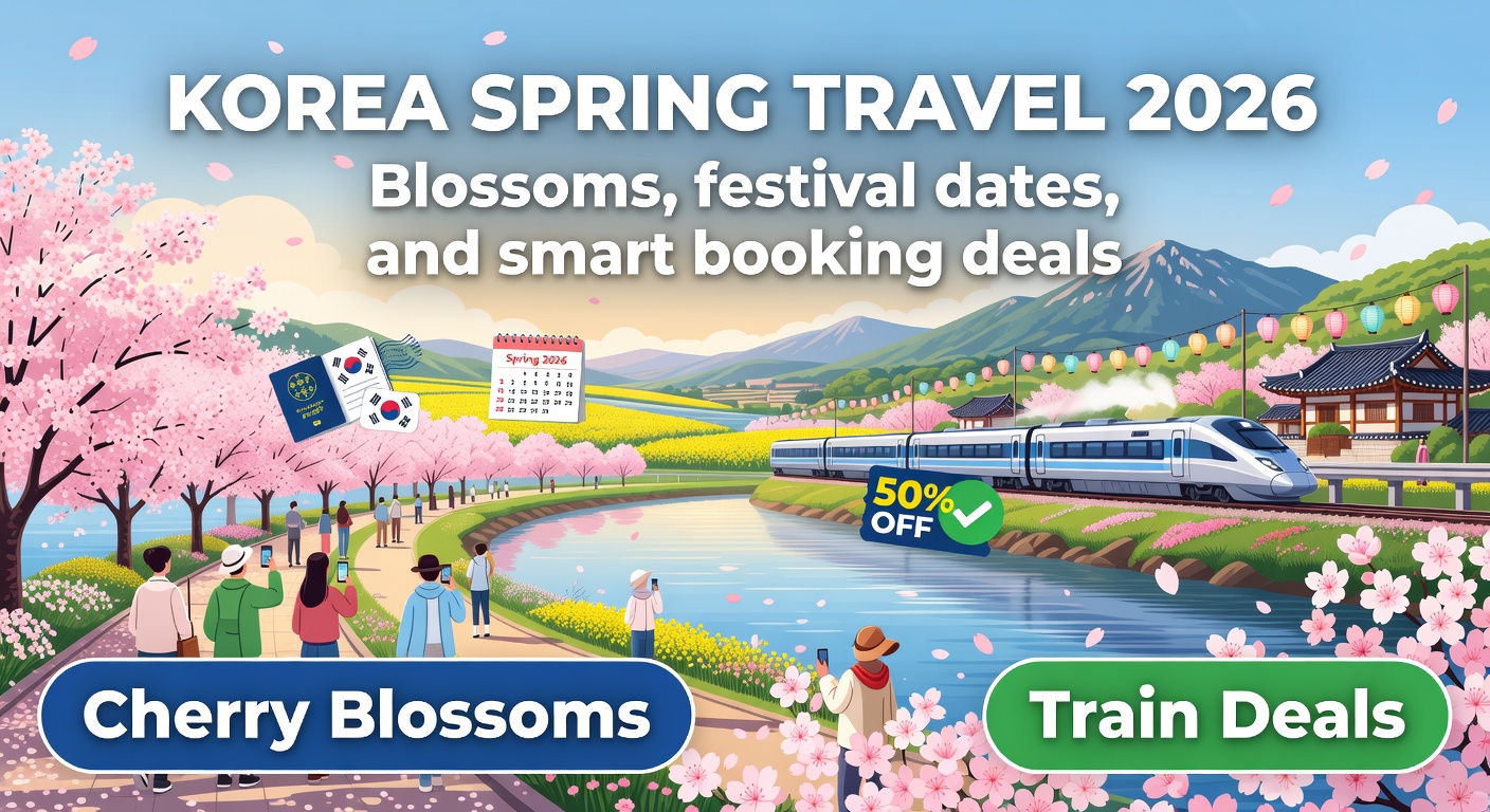 Spring Travel Korea 2026: Festivals, Deals & Planning Guide