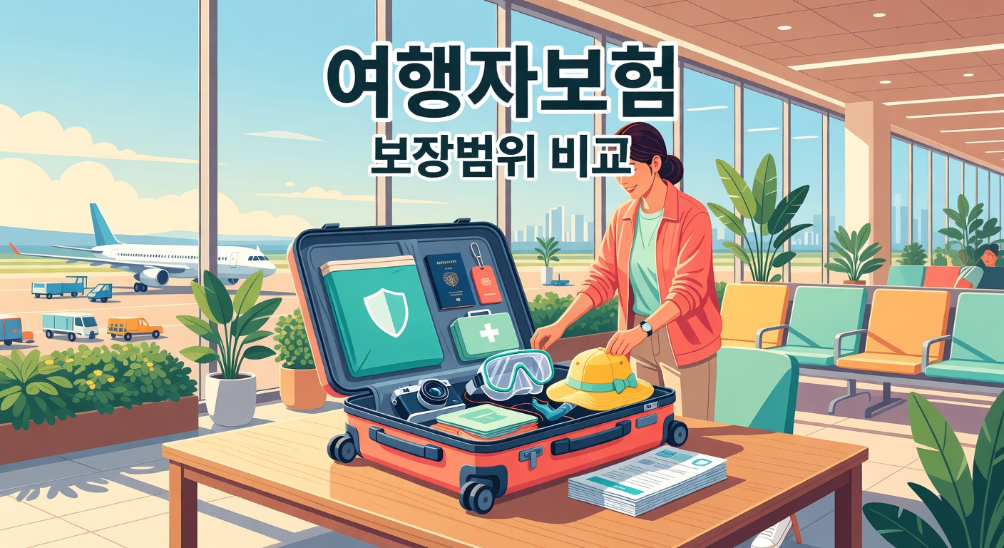 여행자보험 보장 범위 비교 — 유형별 필수 보장 7가지와 특약 선택법