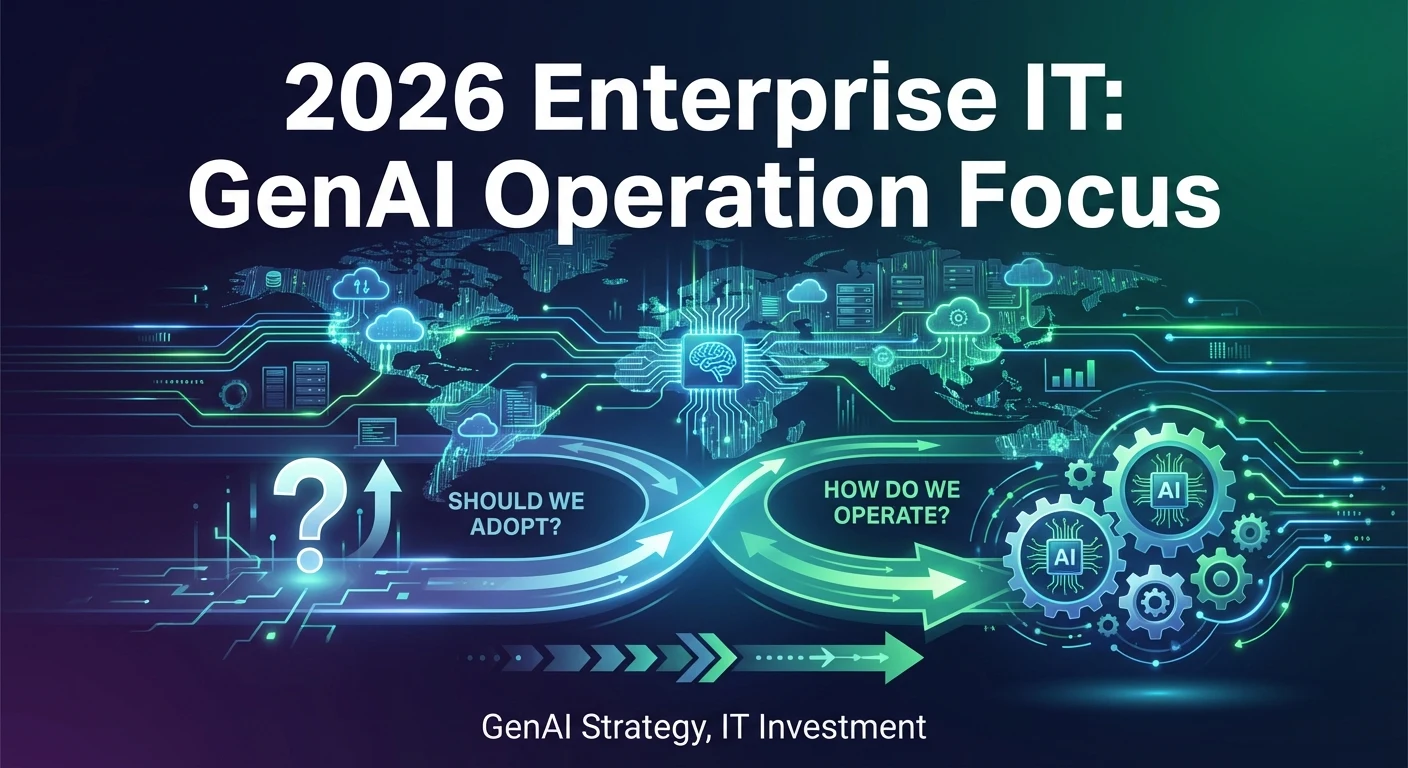2026 Enterprise IT: GenAI's Shift from Adoption to Operation