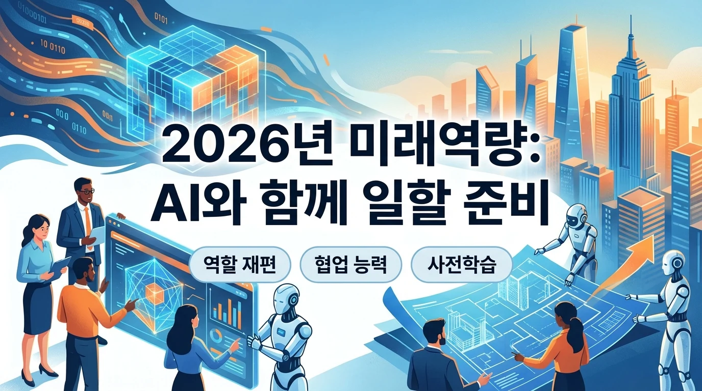 AI 시대에도 내 일이 있을까 — 2026년 전에 시작하는 미래역량 준비