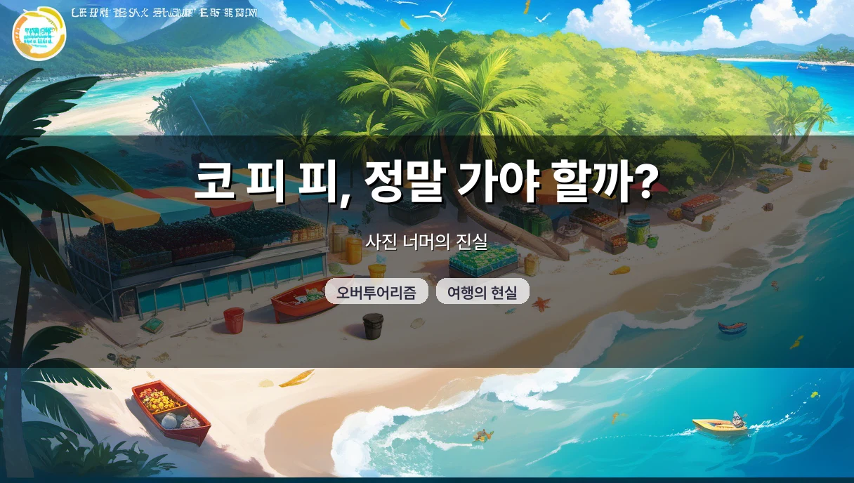 코 피 피, 정말 가야 할까? 사진보다 먼저 알아야 할 현실