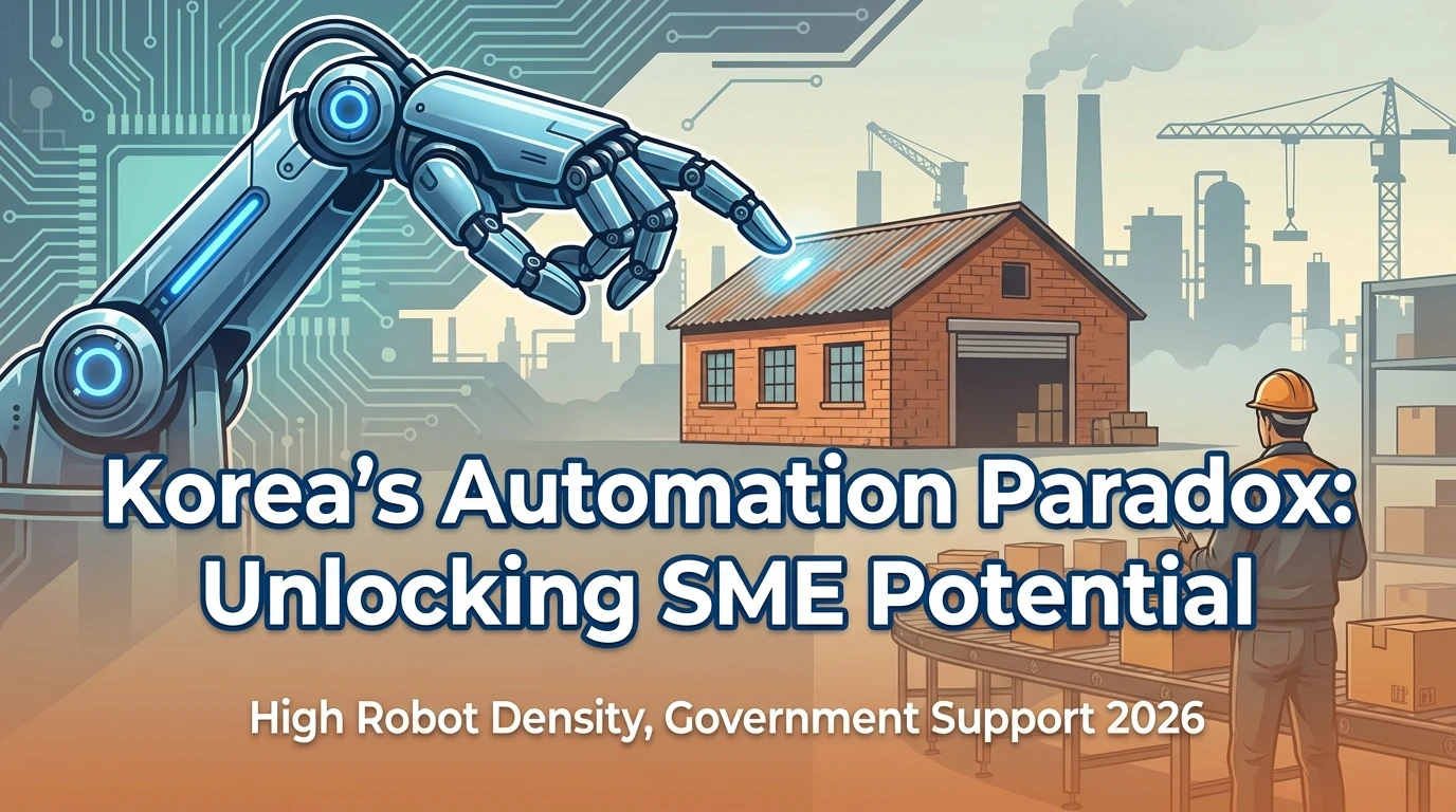 Korea's Automation Paradox: Why Factories Lag